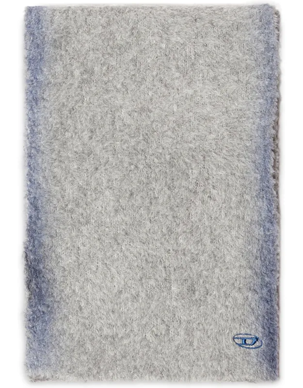 Alpaca-blend Scarf With Sprayed Effect