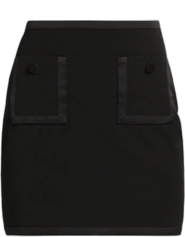 Pocket-detail Mini Skirt