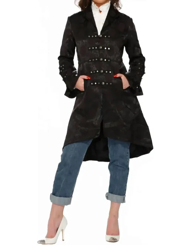 Brocade Hilo Coat