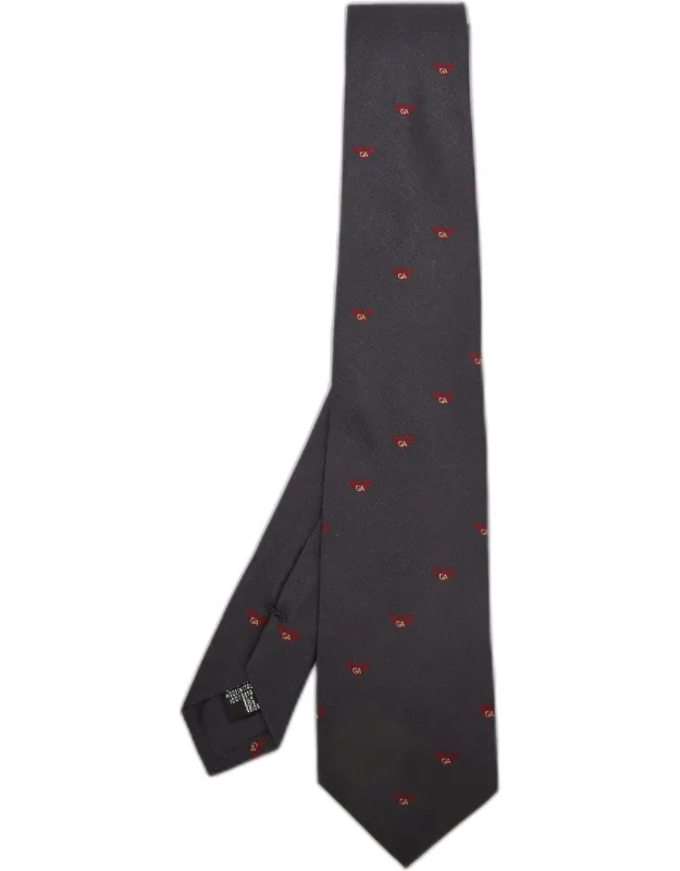 Logo Jacquard Silk Classic Tie