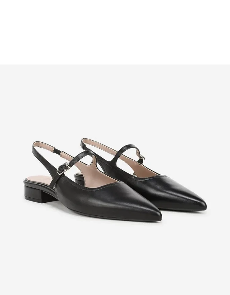 Sadie Mary Jane Slingback Shoes