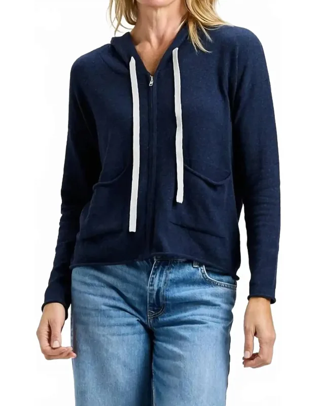 Boxy Zip Hoodie