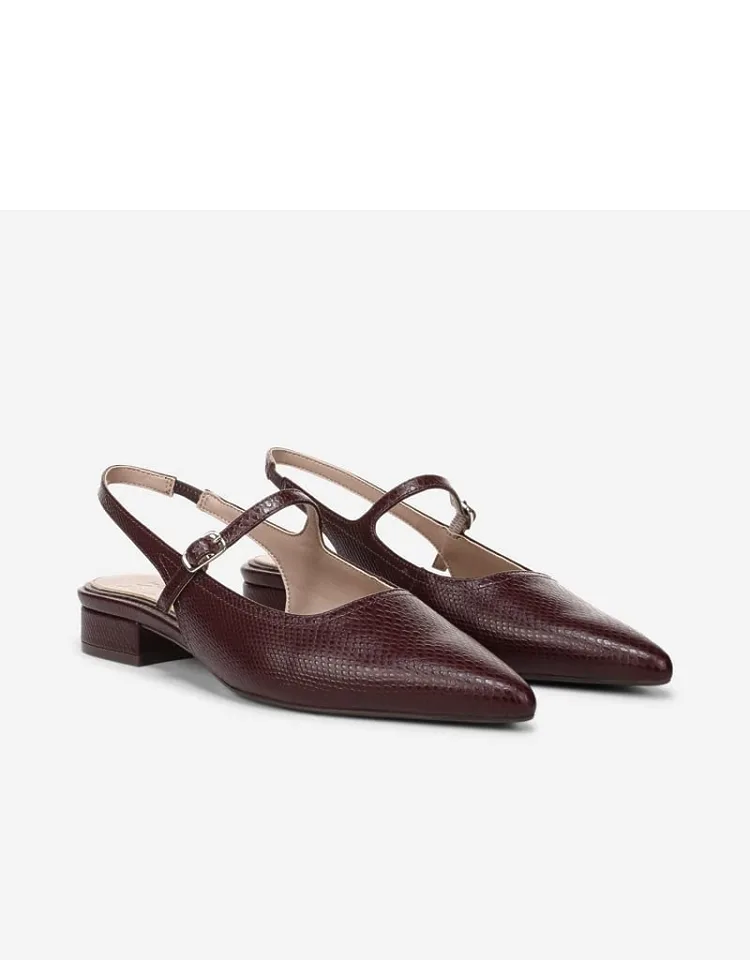 Mary Jane Slingback Shoes