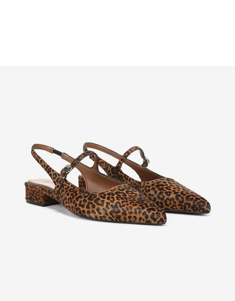 Sadie Mary Jane Slingback Shoes