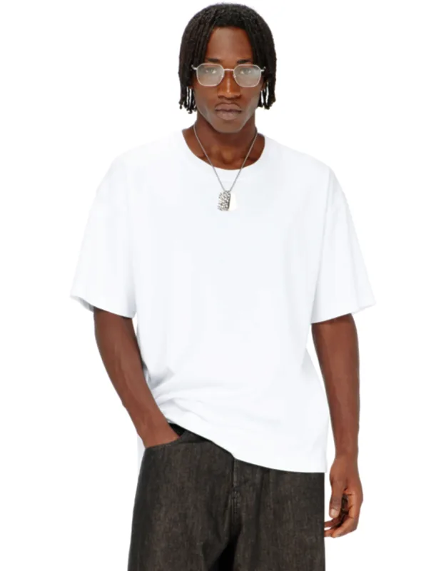 Cotton-interlock T-shirt With Logo Embroidery