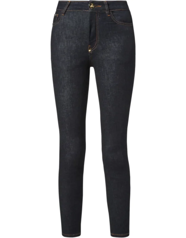 Skinny Trousers With Skull Design