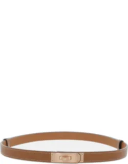 Leather Gold Kelly 18 Belt