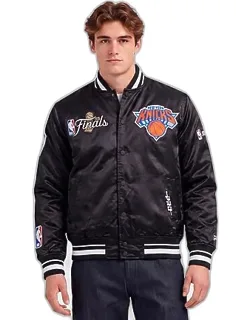 New York Knicks Nba Championship 2026 Satin Jacket