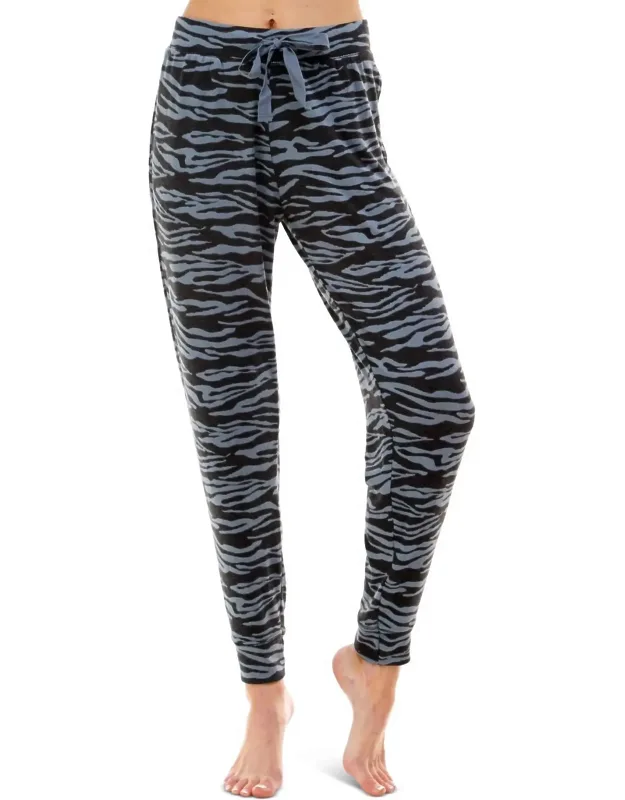 Whisperluxe Printed Jogger Pajama Bottoms