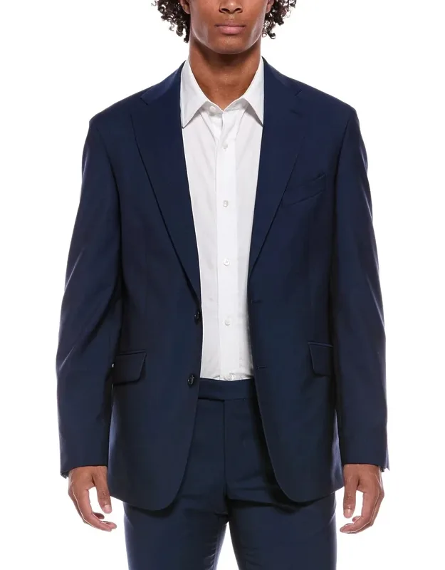 Classic Wool & Mohair-blend Suit Jacket