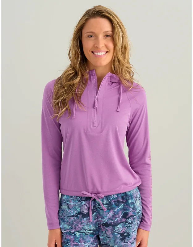 Huk Pursuit Maren Hoodie - Lightweight Comfort, Sun Protection