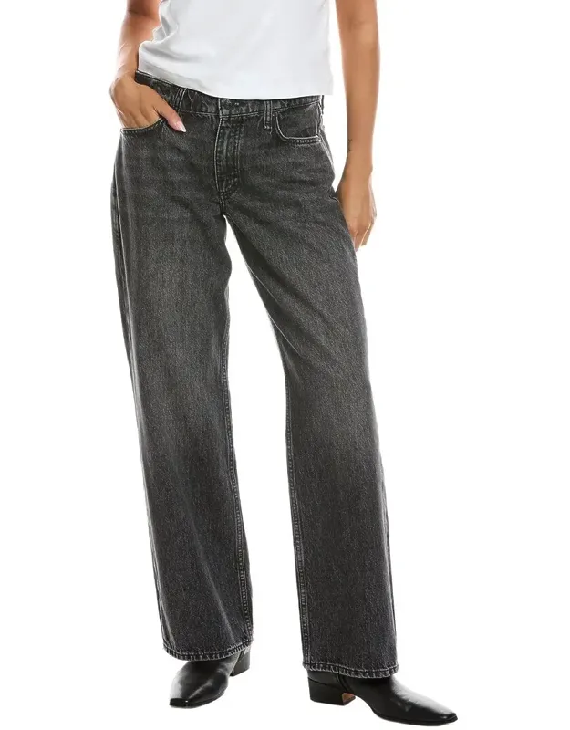 Low-rise Full Relaxed Straight Jeans