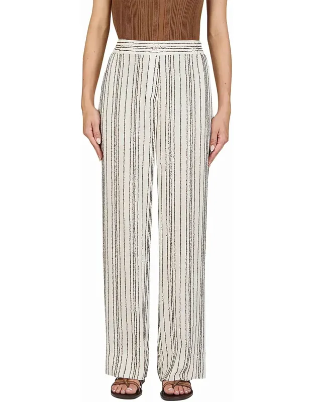 Pinstripe Trousers
