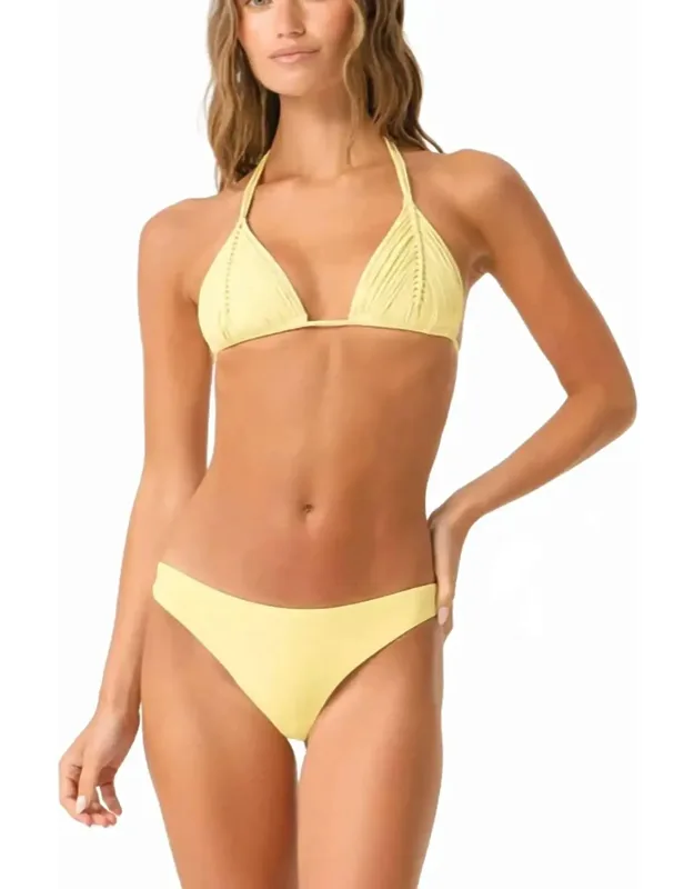 Basic Ruched Swim Bottom