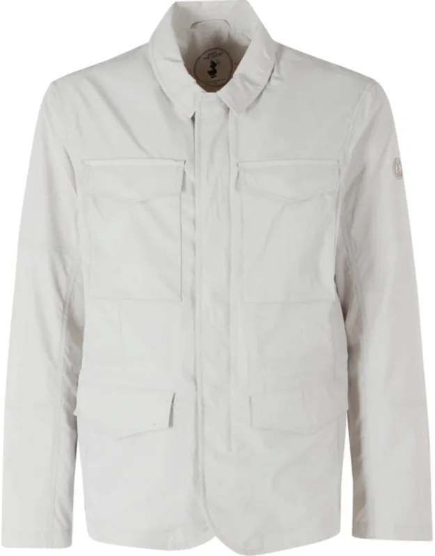 Rainy Four Pocket Shirt Collar Jacket