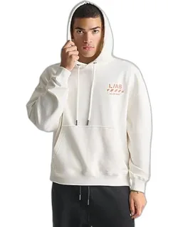 Core Diagonal Fleece Pullover Hoodie