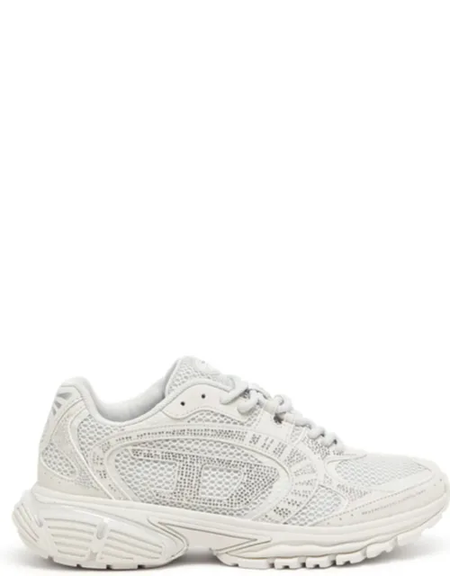 Mesh Sneakers With Crystals