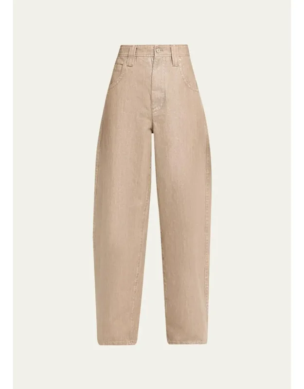 Shimmer Denim Trousers