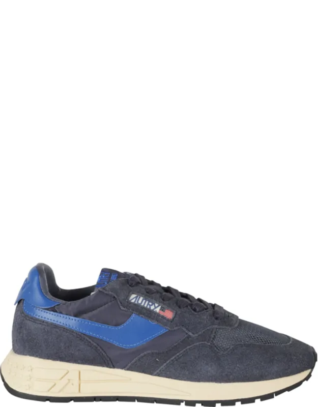 Reelwind Low Embossed Logo Nylon Sneakers