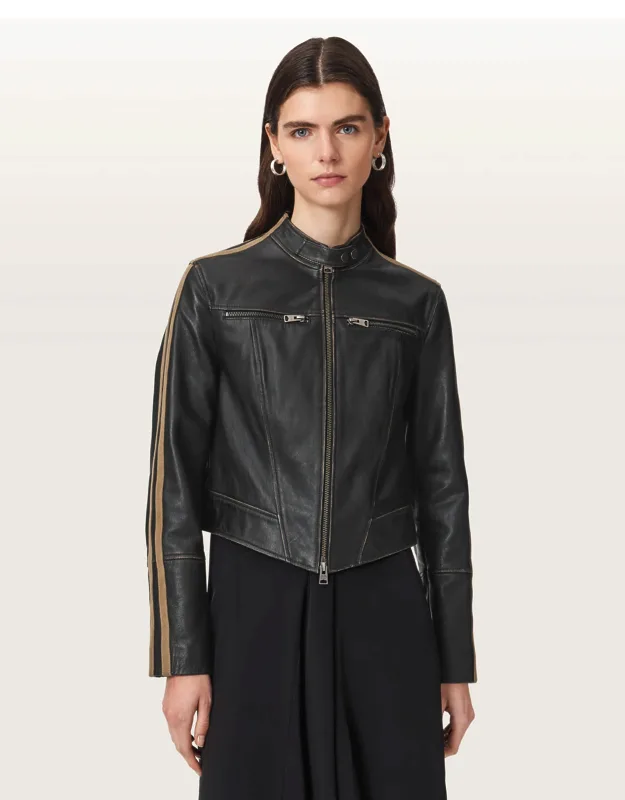 Fitted Leather Jacket