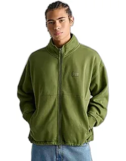 Mock Neck Fleece Full-zip Jacket
