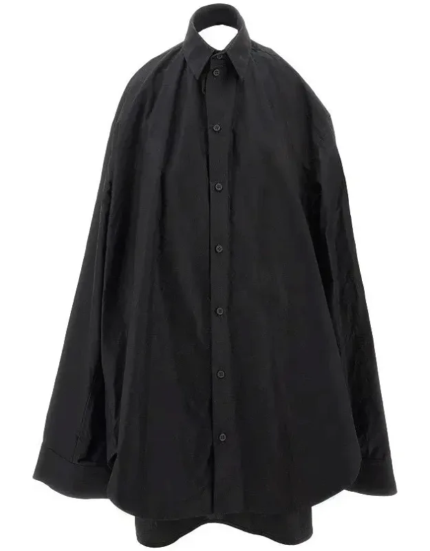 Suspended Shirt Effect Mini Dress