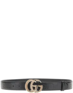 'gg Milano' Leather Belt