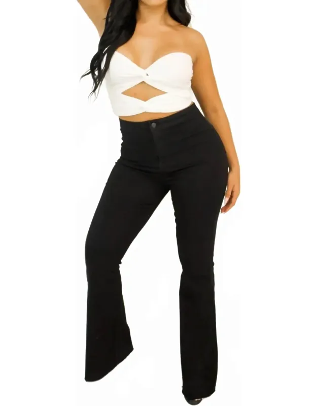 High Waisted Flare Pants