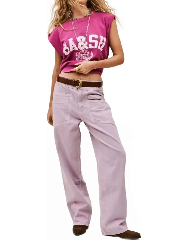 High Waist Fima Pants