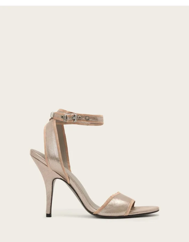 Vera Suede Heel Sandals