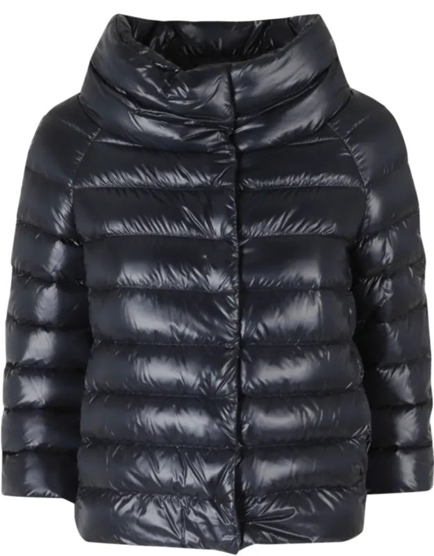 Sofia Crater Neck Jewel Sleeve Down Jacket