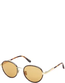 Jet 51mm Round Sunglass