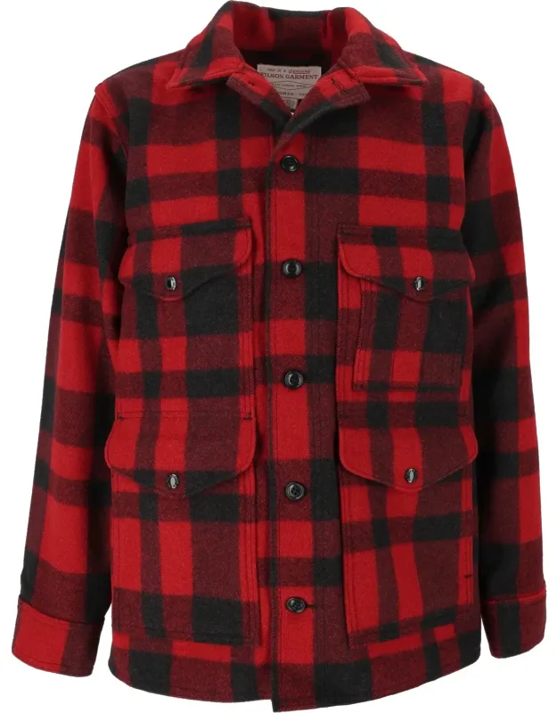 Checkered Wool Cruiser Jacket