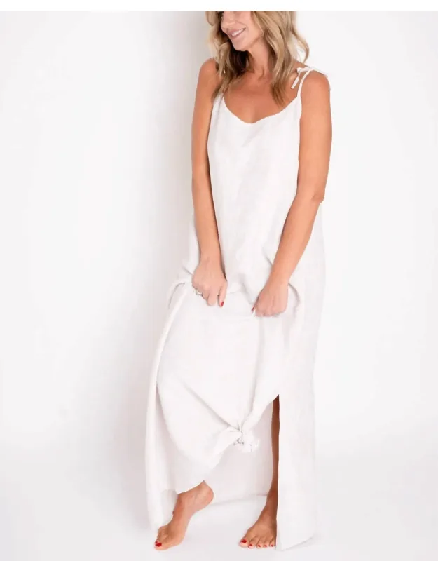 Linen Maxi Dress