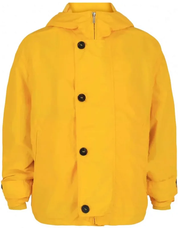 Coated Hooded Jacket