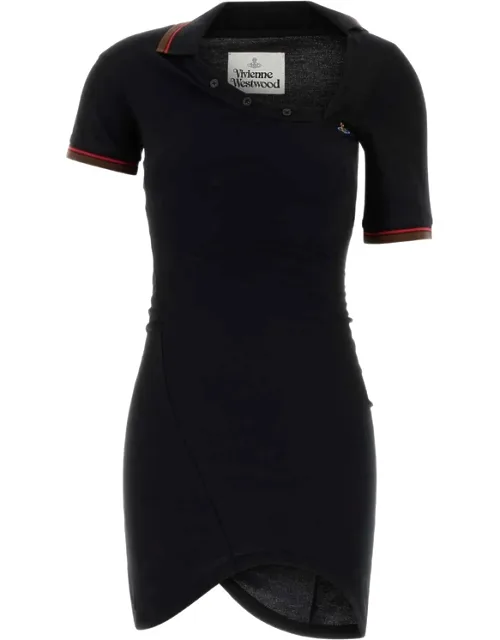Asymmetric Polo Dress