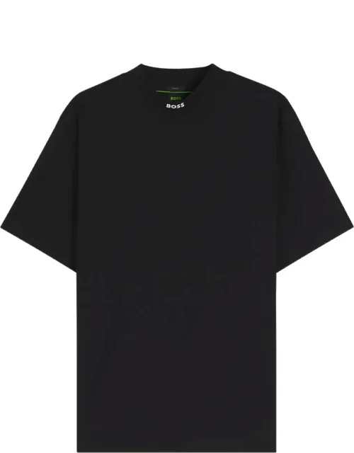 Logo-print High-neck T-shirt