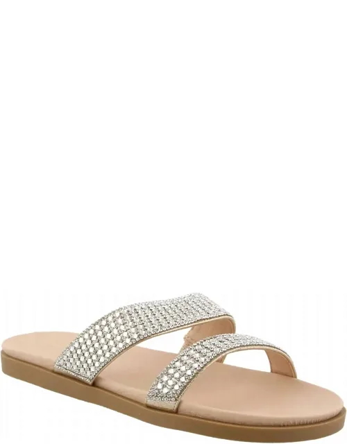 Rhinestone Flat Sandals