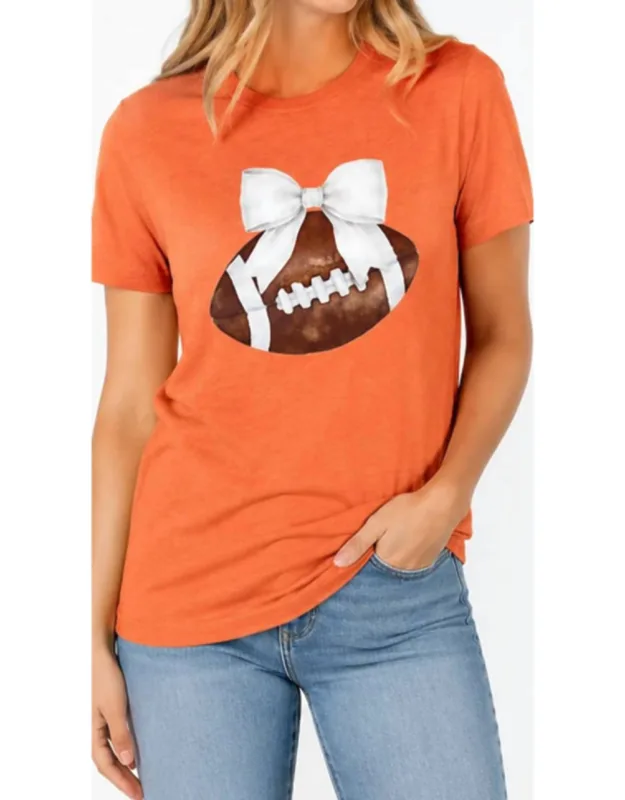 Gameday Bow Football Shirt