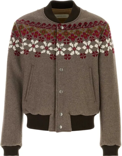 Valtor Fair Isle Bomber Jacket