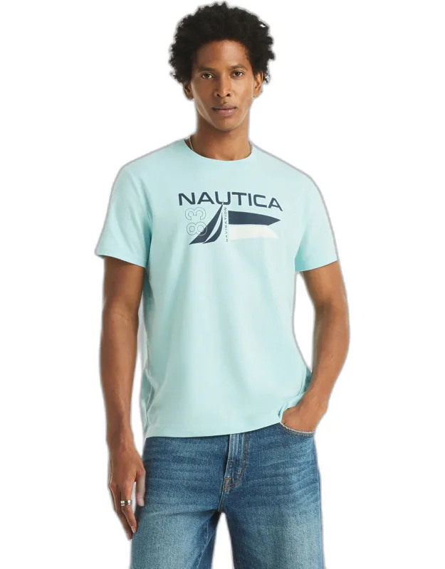 Logo & Flag Graphic T-shirt