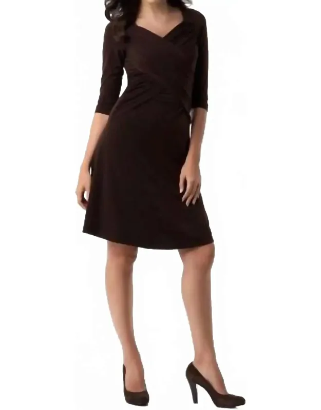 Pleated Mini Dress