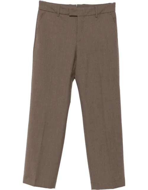 Straight-leg Tailored Trousers