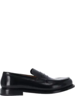 Leather Slip-on Loafers
