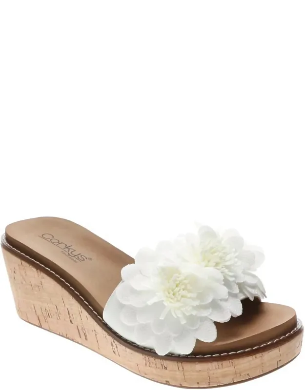 Wildflower Wedge Sandals
