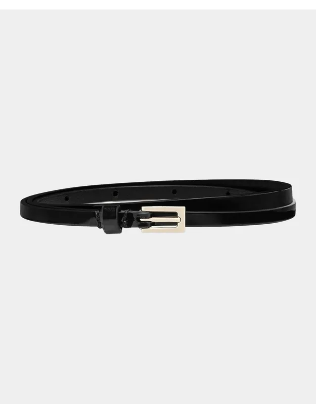 Patent Leather Needle Belt
