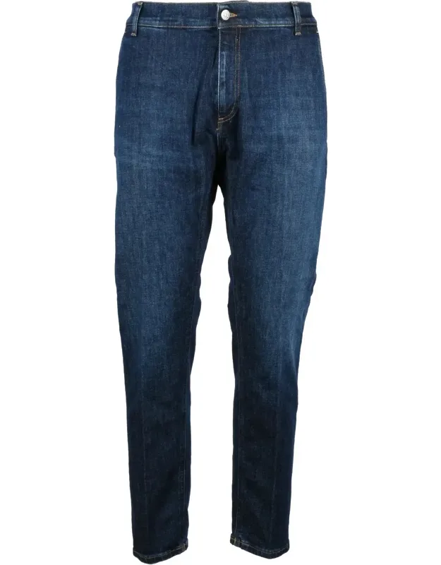 Carrot Fit Stretch Jeans