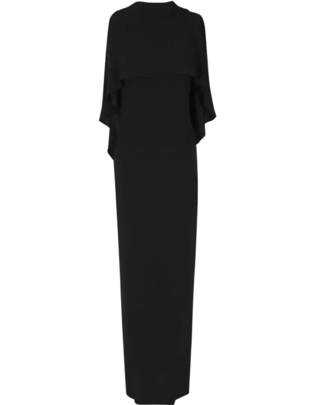 Enver Satin Pleated Belted Viscose Dress