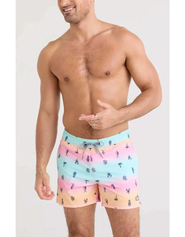 Oh Buoy 2n1 Volley Swim Trunks