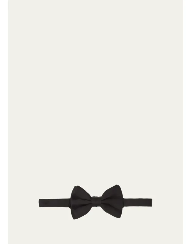 Silk Satin Bow Tie